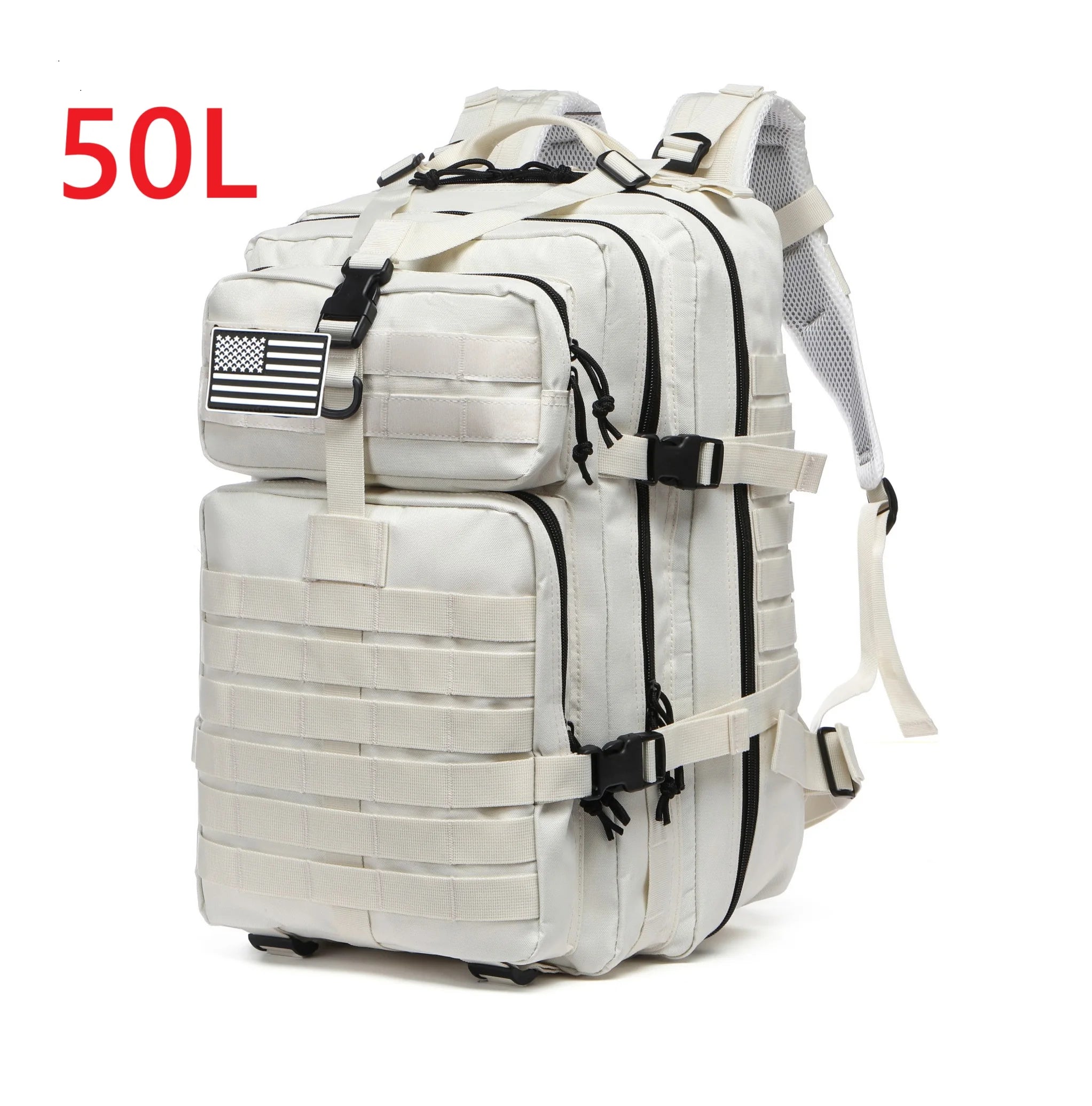 25l/50l resistente náilon impermeável tático esportes trekking pesca caça acampamento caminhadas saco mochila ao ar livre