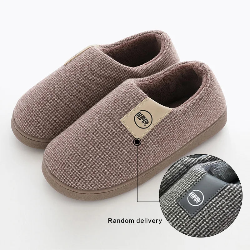 2025 sapatos quentes de inverno feminino forro de pelúcia chinelos interiores casais plataforma salto alto botas de neve feminino masculino casa chinelo