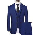 A nova loja oferece preços com desconto casual formal negócios masculino moda cavalheiro cor sólida terno cabido para todas as estações