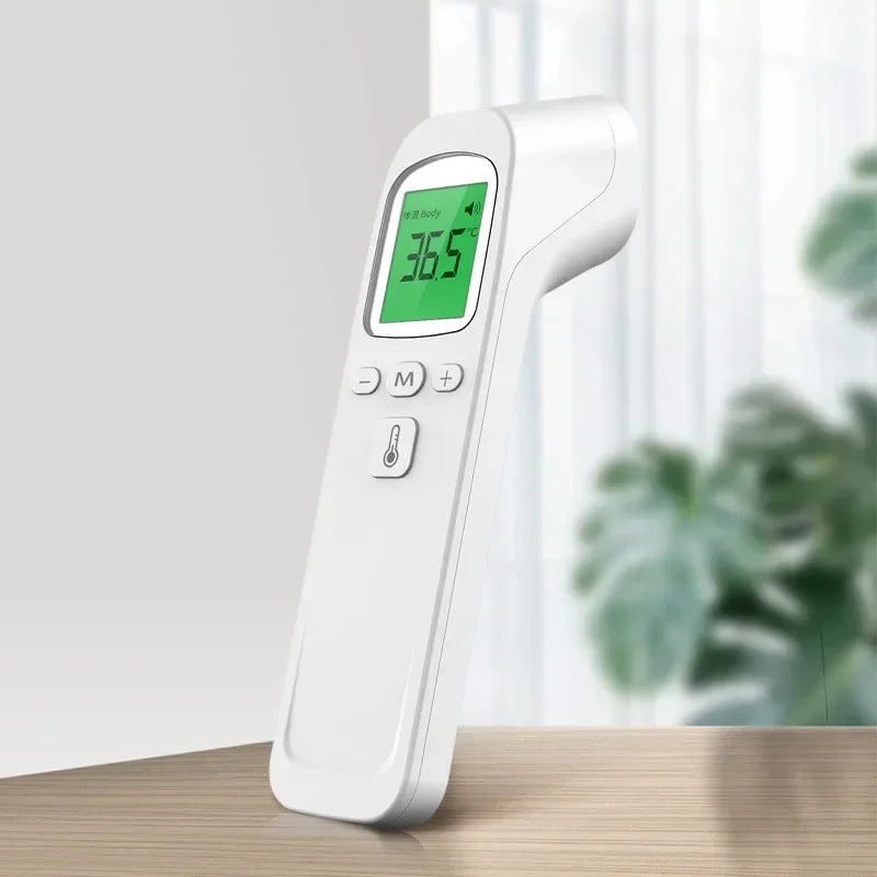 Termômetro infravermelho digital médico, sem contato, portátil, medição rápida de temperatura, corpo, testa
