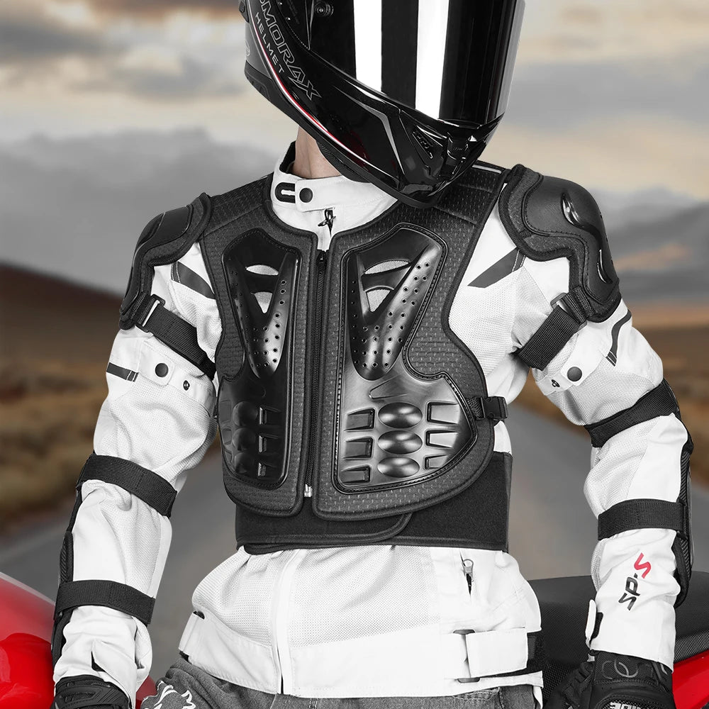 Armadura da motocicleta dos homens jaqueta da motocicleta armadura moto corpo inteiro armadura jaquetas de proteção motocross enduro moto equipamentos de proteção