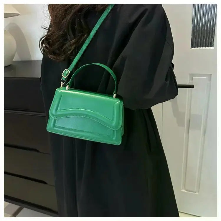 Alta qualidade bolsa de couro do plutônio bolsa feminina cor sólida ombro crossbody sacos senhora mensageiro pequena tote para meninas