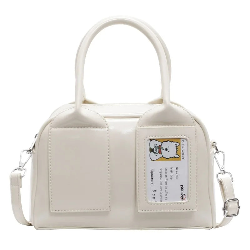 2026 novo y2k harajuku bolsa de ombro feminina coreano transparente ita saco crossbody feminino designer japonês tendência bolsa