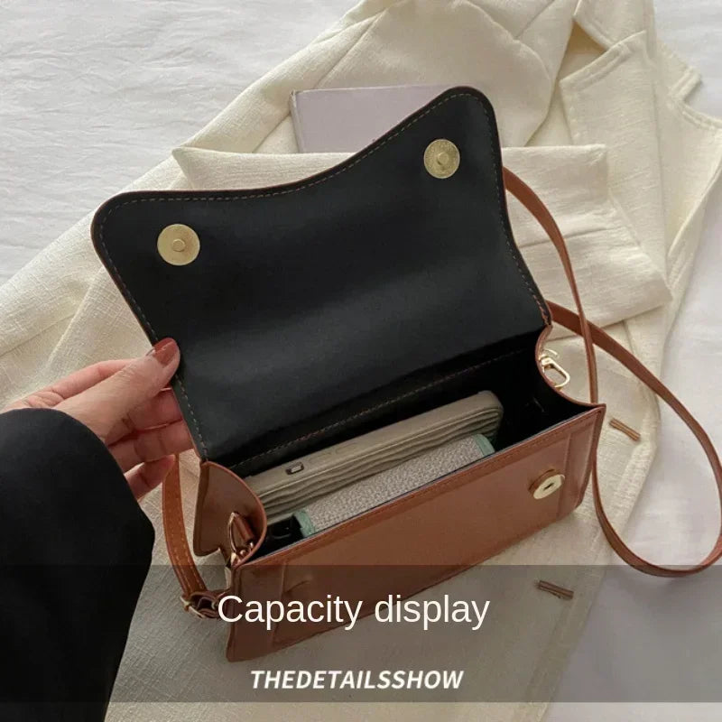 Alta qualidade bolsa de couro do plutônio bolsa feminina cor sólida ombro crossbody sacos senhora mensageiro pequena tote para meninas