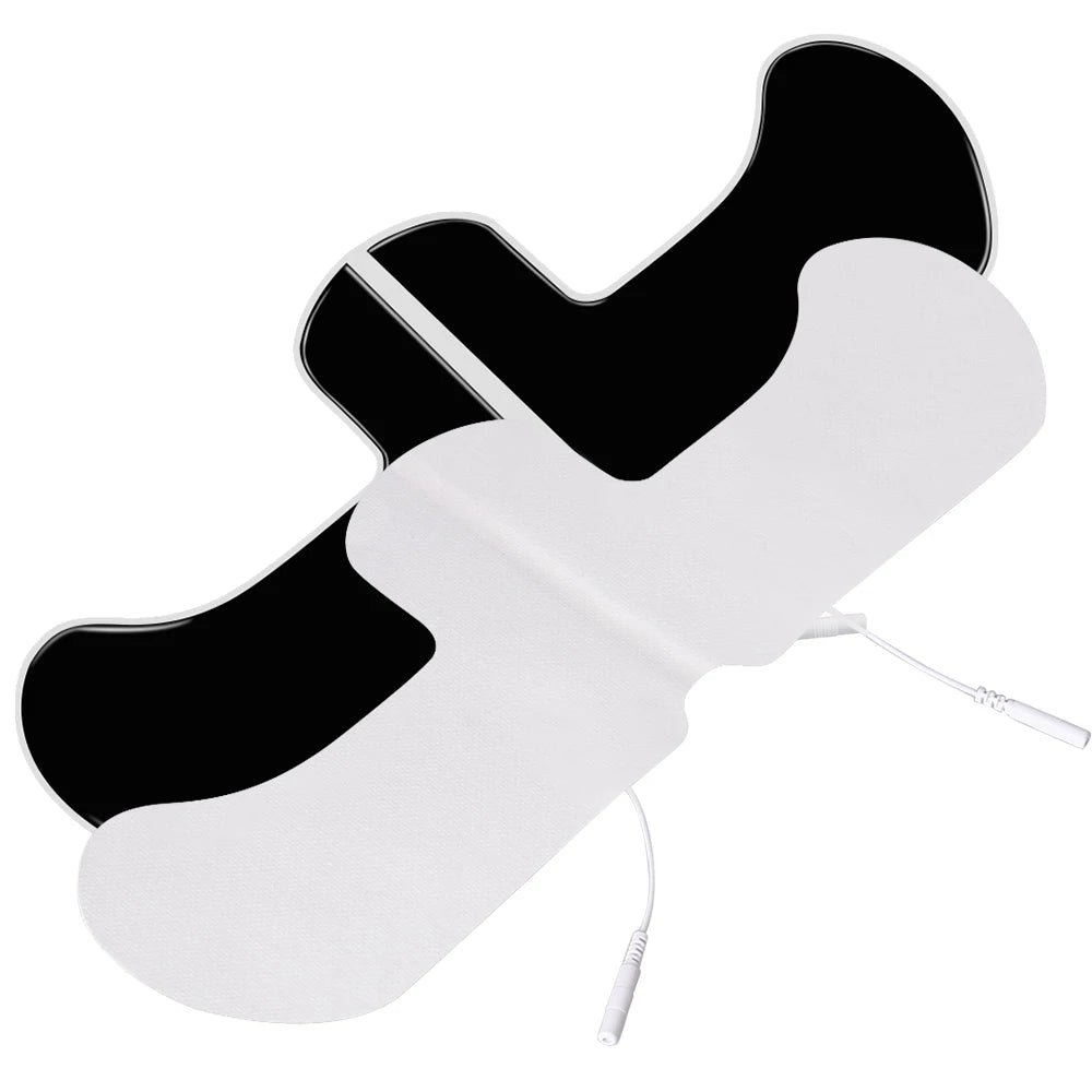 Almofadas de eletrodo ems, plugue de 2 mm 34x13cm para ombro, acupuntura, estimulador muscular, massageador, dezenas, fisioterapia, cuidados de saúde, 1 peça